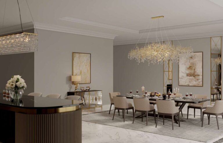 Гостиная в стиле Лакшери (Luxury)_05